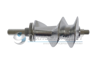 Шнек для мясорубки Moulinex, посадка-шестигранник (сторона 8 мм), L=113.2 мм, D=43 мм